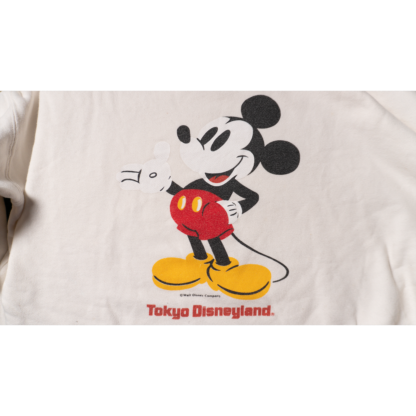 Tokyo Disneyland ミッキー クルースウェット【TDL 90s〜00s】