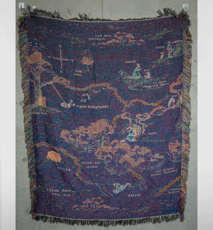 100エーカーの森マップ　ラグマット