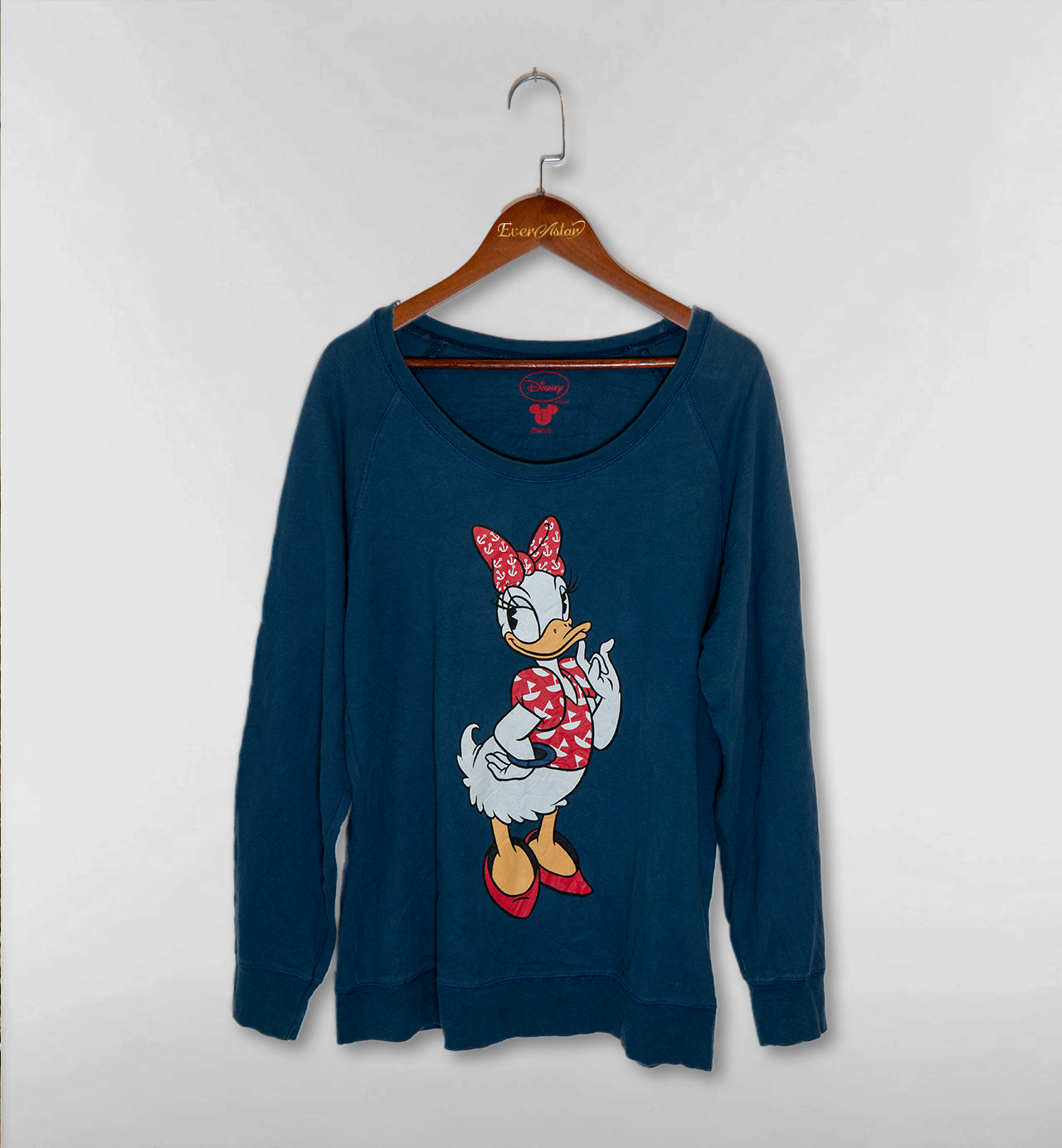 デイジーのフロントプリントスウェット