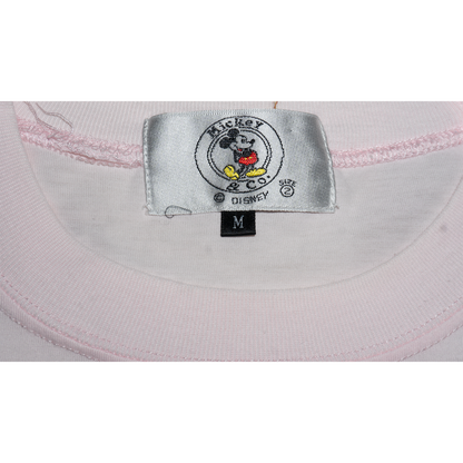 ミッキーフレンズの復刻Co.Tシャツ(桜色)【Mickey co.】