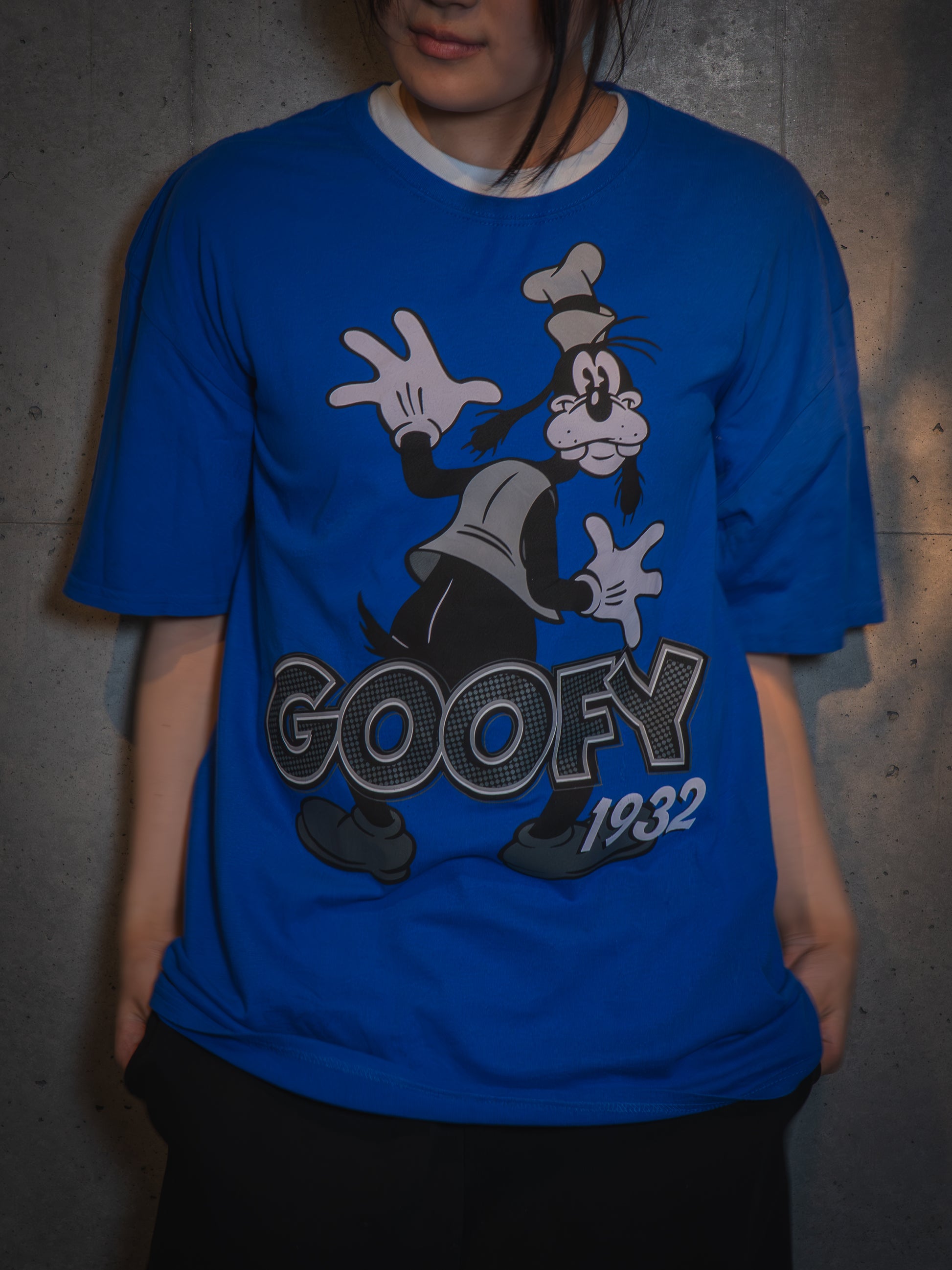 グーフィーの裏表で時代が違う？Tシャツ