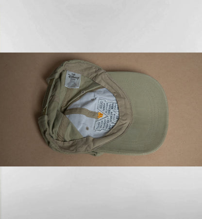Mickey University刺繍キャップ【ベージュ】