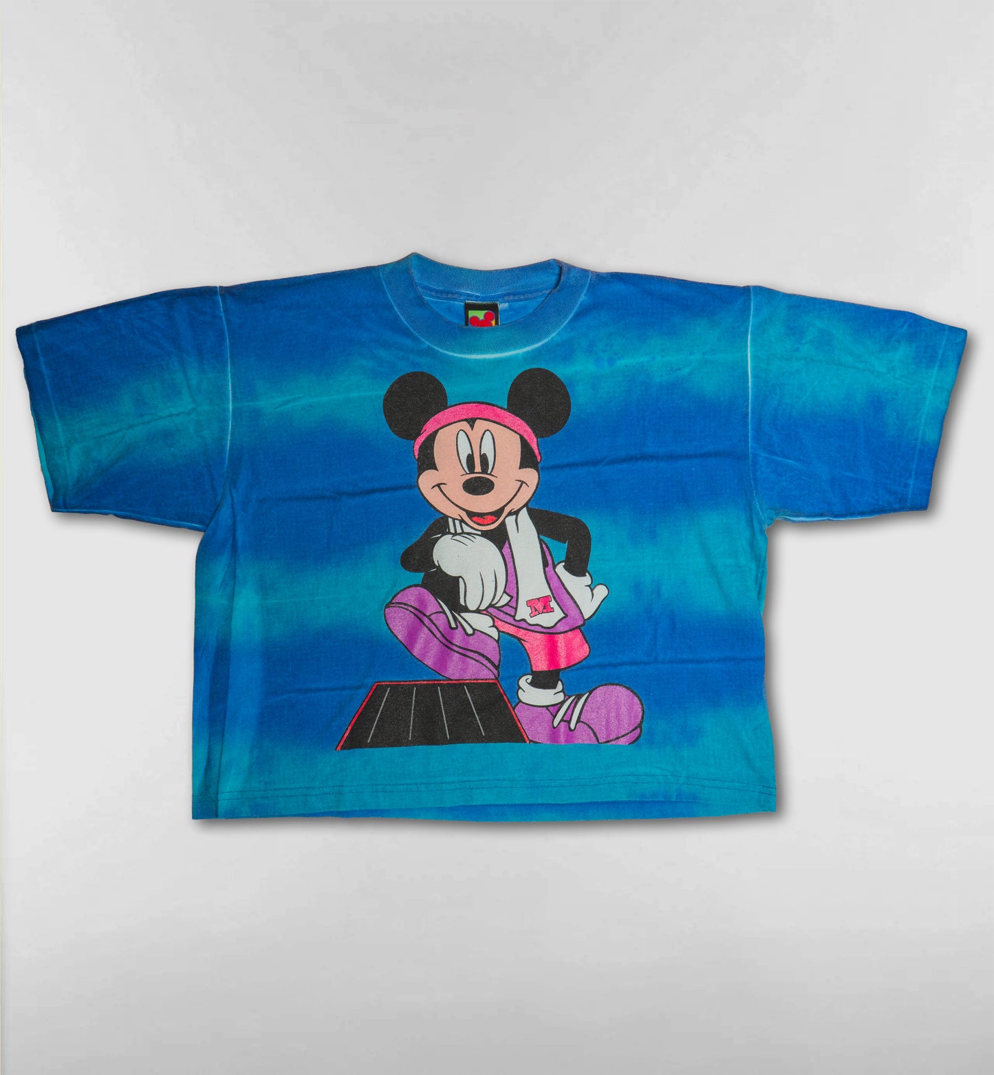ダンサーミッキーショート丈Tシャツ