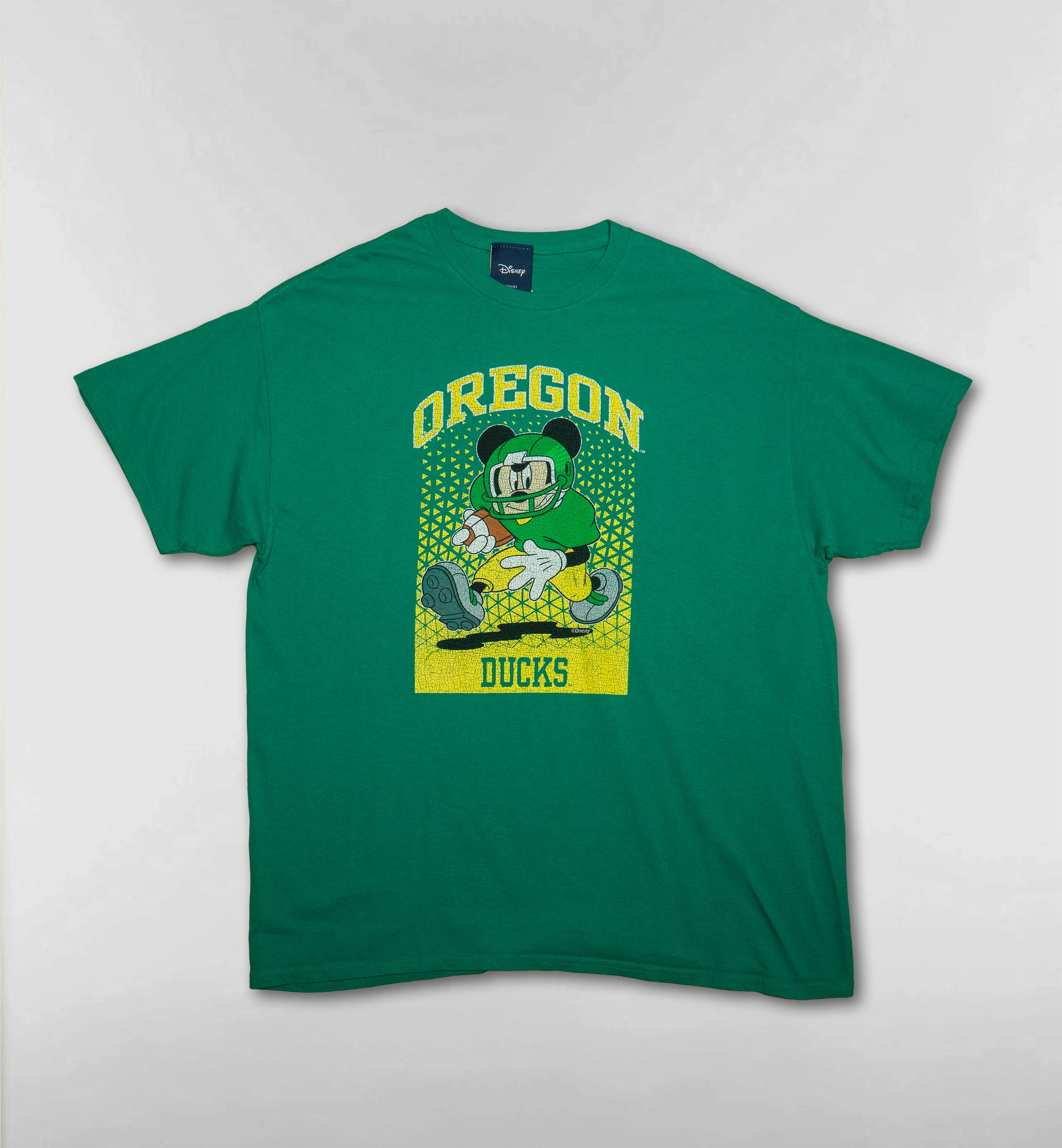Oregon Ducks×DisneyミッキーフットボールTシャツ
