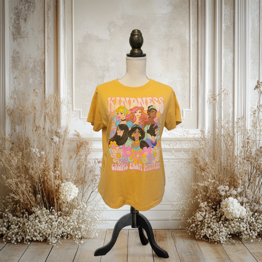 プリンセス集合Tシャツ【イエロー】