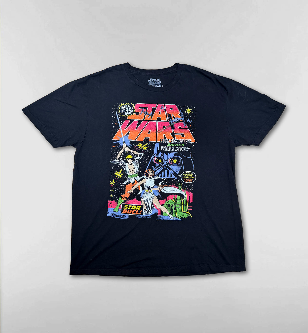 Star Warsアメコミ風ヴィンテージTシャツ