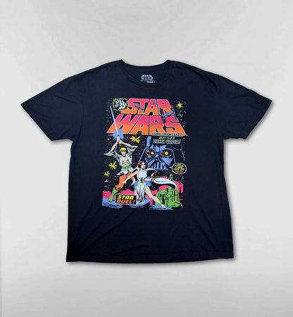 Star Warsアメコミ風ヴィンテージTシャツ