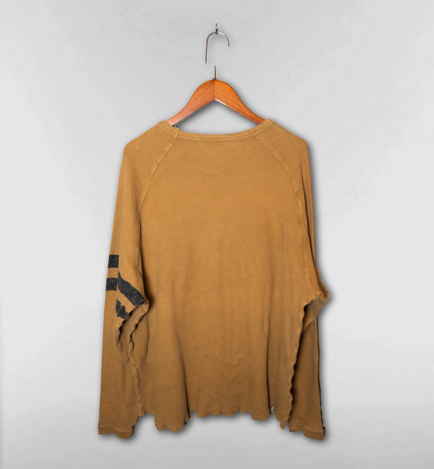 ミッキーワッフルロングスリーブTシャツ